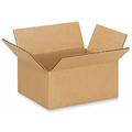 Idl Packaging Shipping and Moving Box, 7"x5"x3", PK10 B-753-10